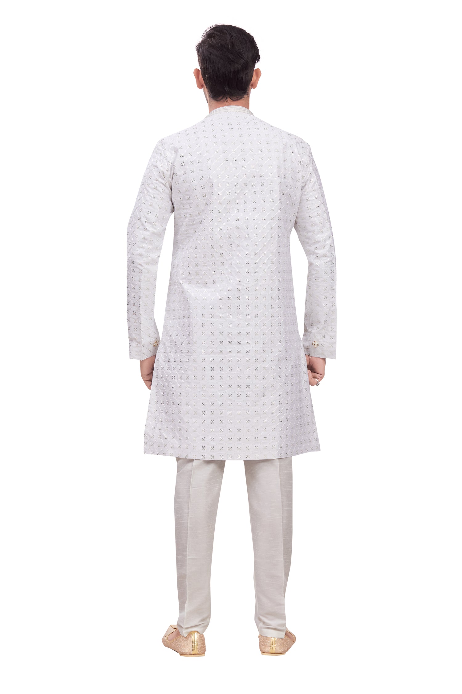 Mens Tiki Resham Kurta Set