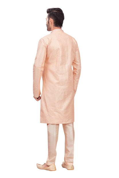 Mens Tiki Resham Embroidered Work Kurta Set