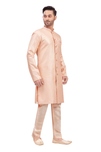 Mens Tiki Resham Embroidered Work Kurta Set