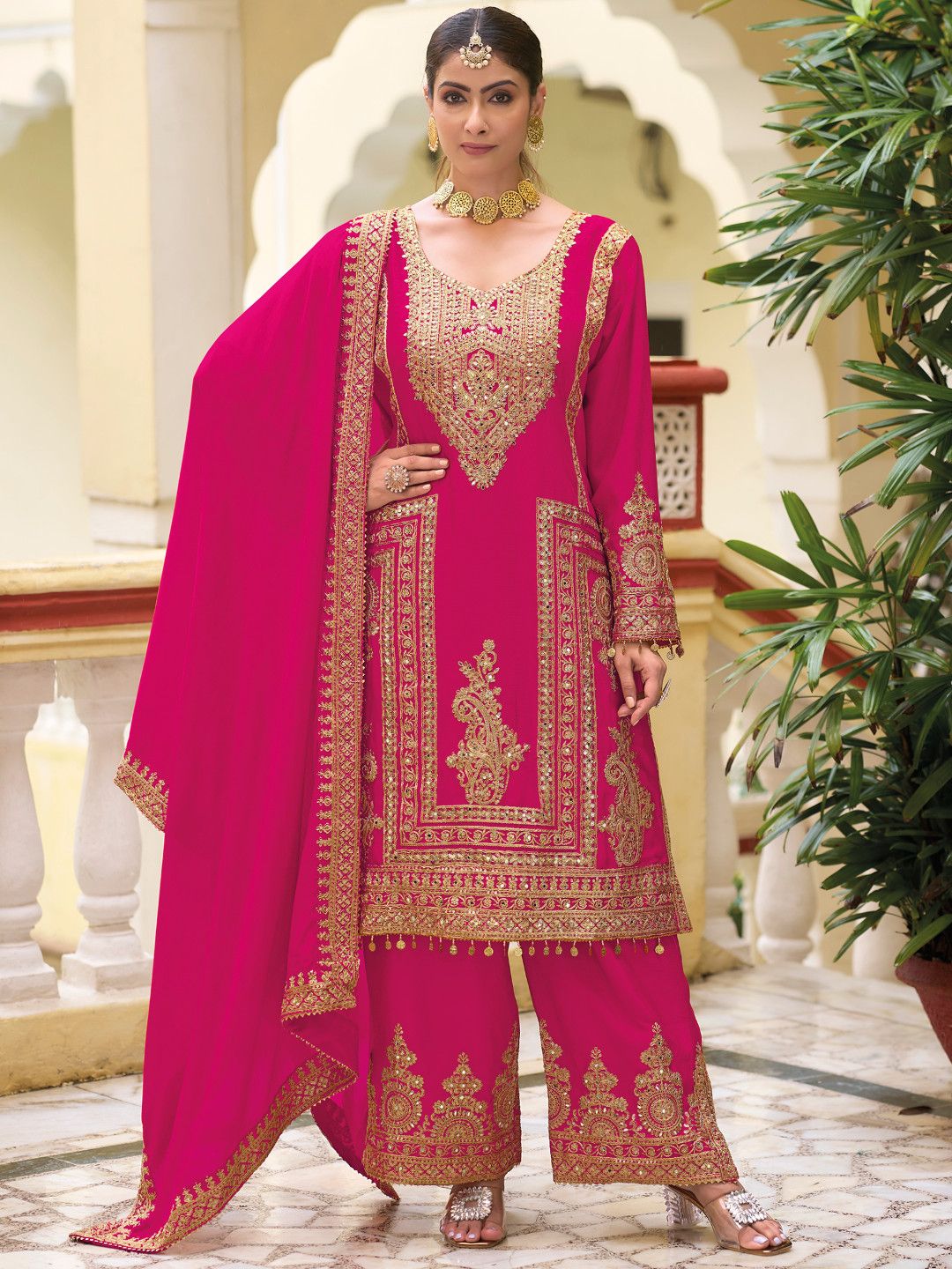 Aashmi Palazzo Suit